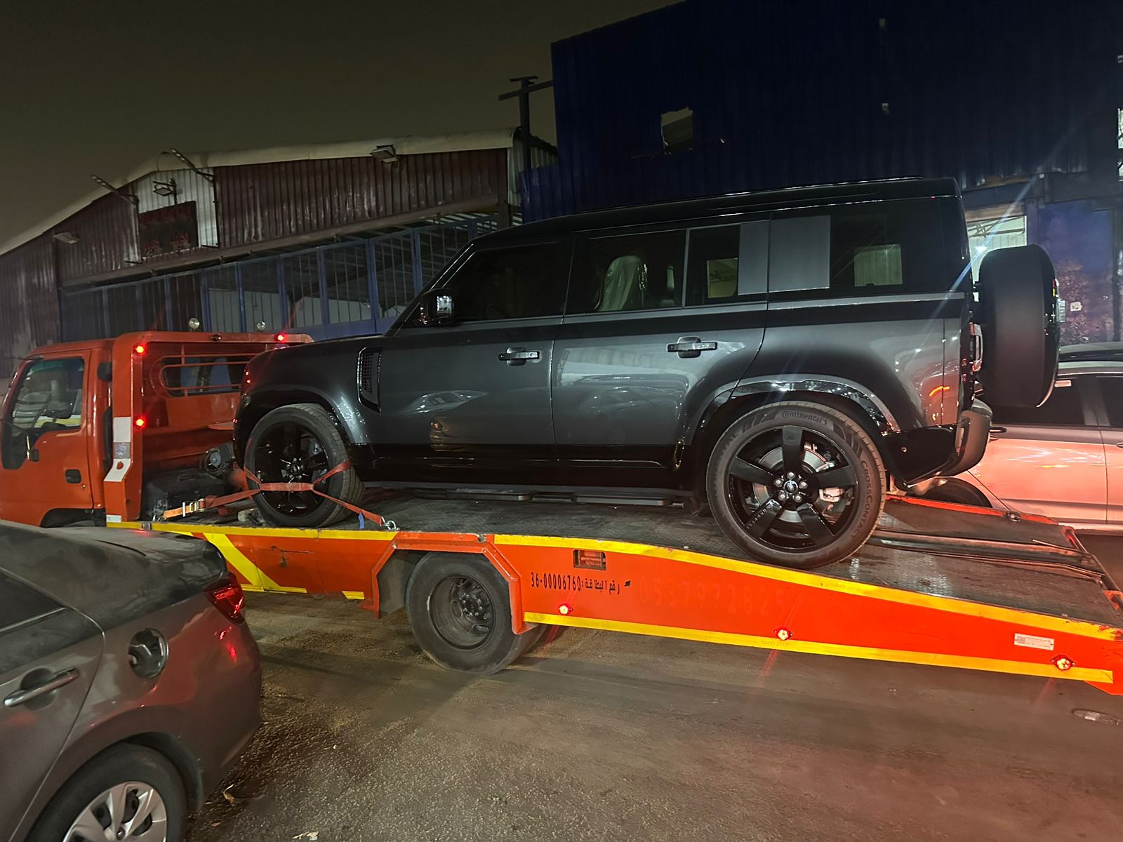 Night recovery yard wide frame