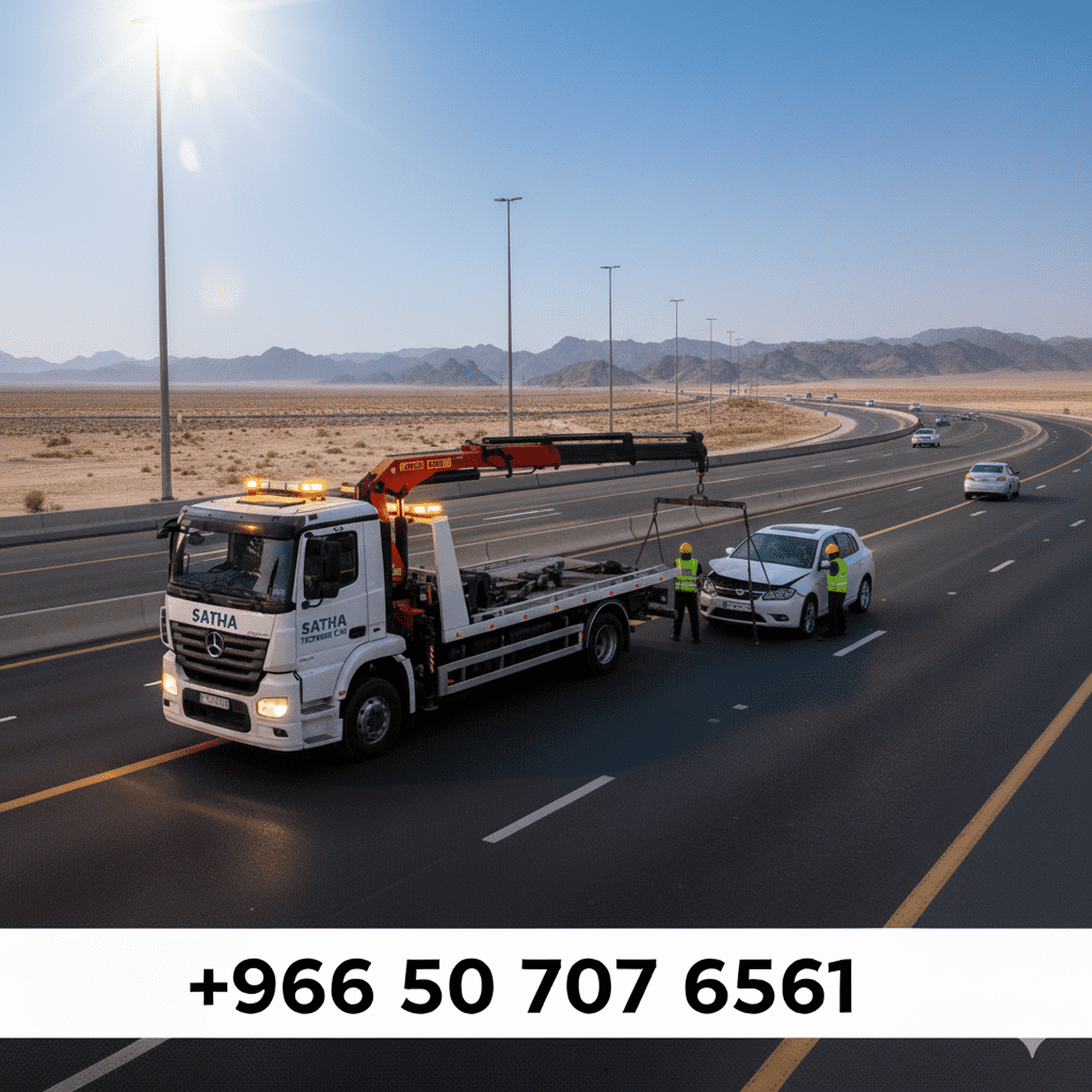 Emergency towing service